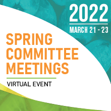 2022 Spring Committee Meetings